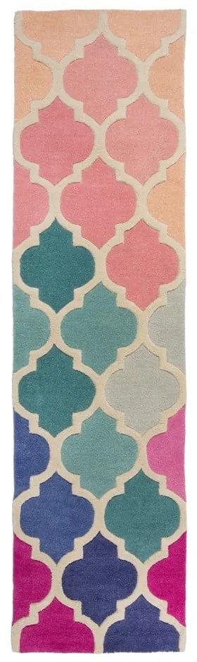 Covor tip traversă din lână Flair Rugs Rosella, 60 x 230 cm