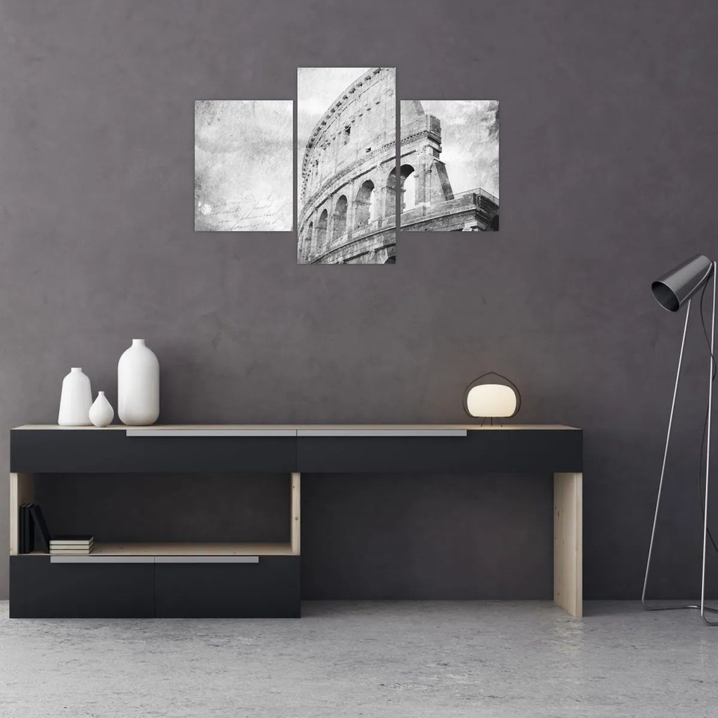 Tablou - Carte poștală de epocă a orașului N⁰1 (90x60 cm)