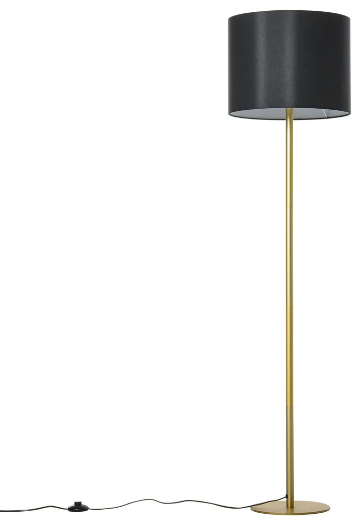 HomCom lampa de podea, abajur textil, lampa de sol | AOSOM RO