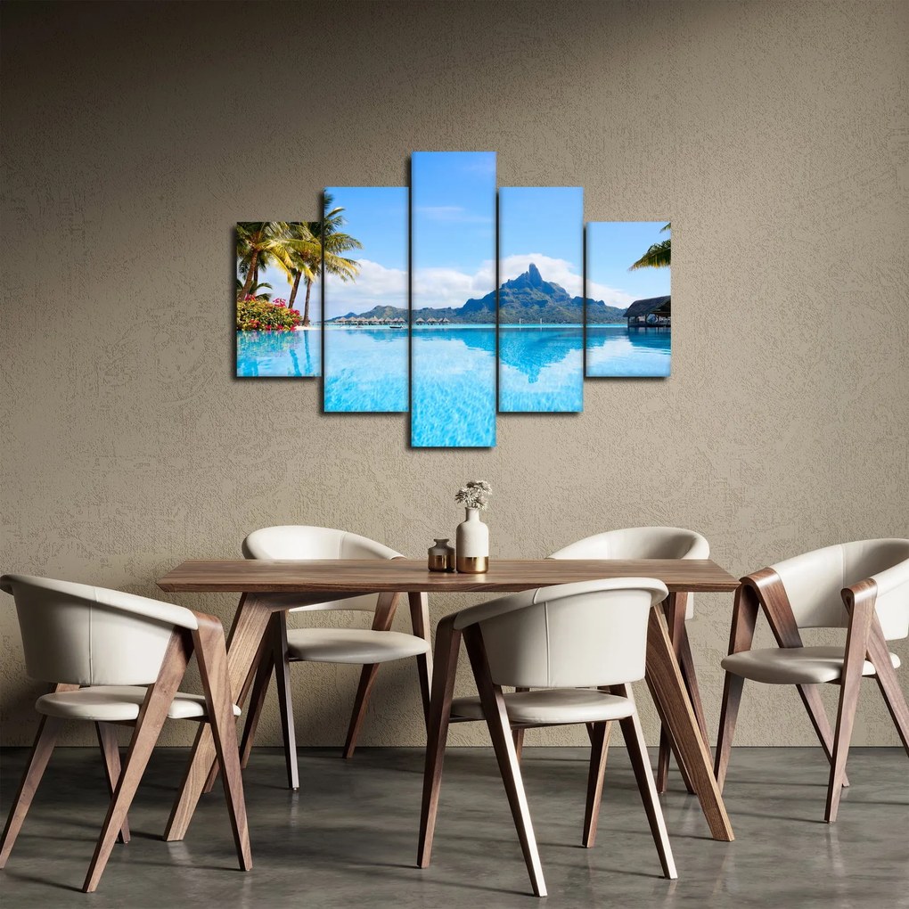 Tablou - Bora-Bora, Polinezia Franceză (150x105 cm)