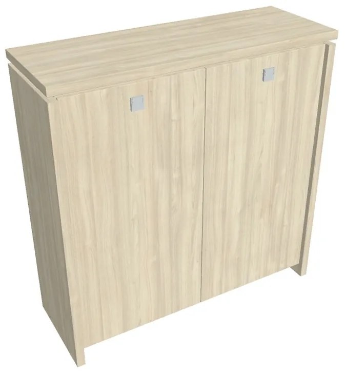 Dulap mediu Verno 128 x 46 x 130 cm, salcâm