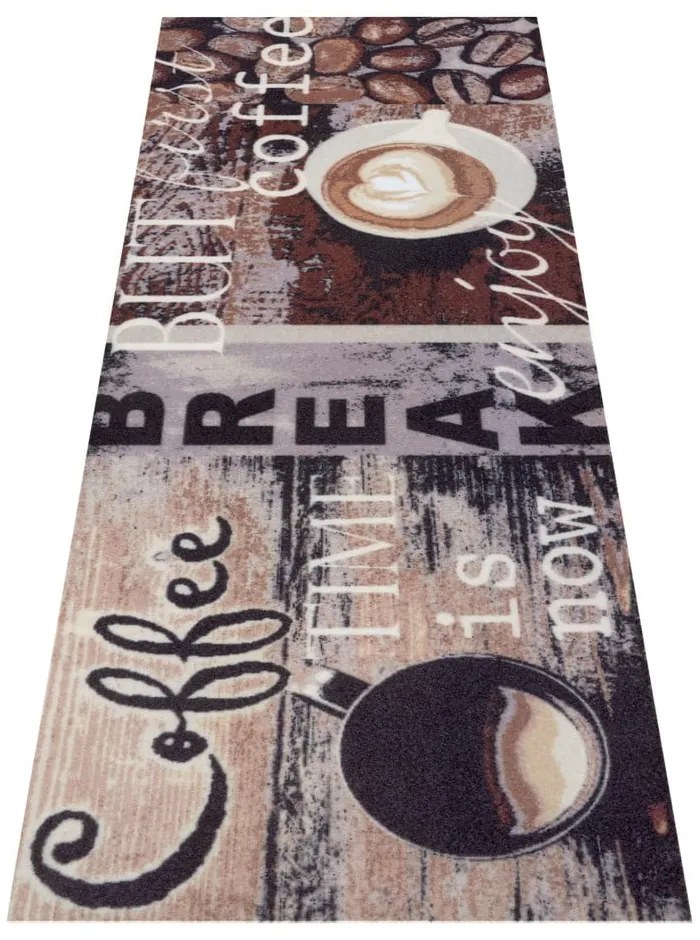 Covor maro de tip traversă 50x150 cm Enjoy Coffee Break – Hanse Home