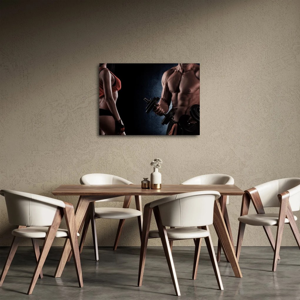 Tablou - Fitness (70x50 cm)