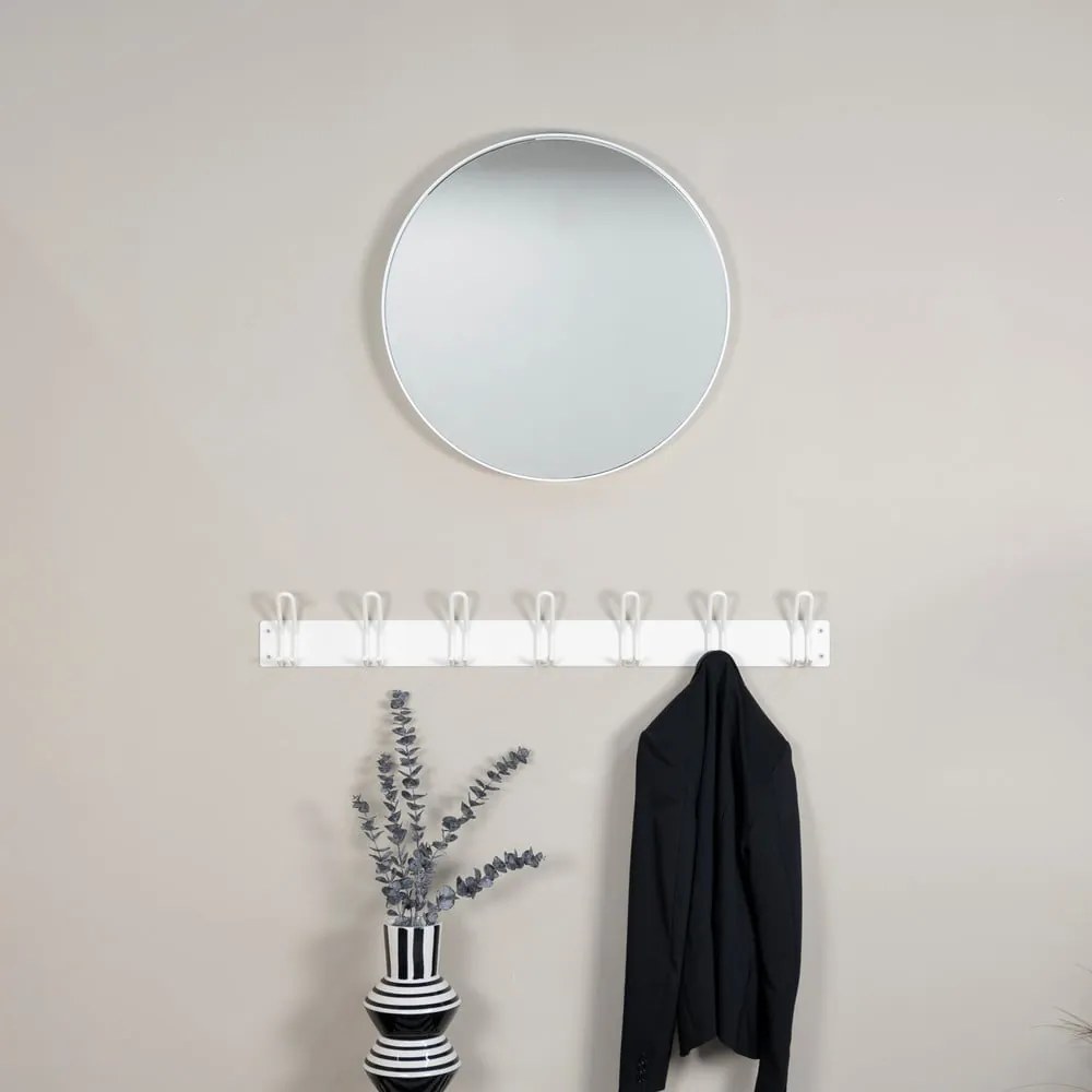 Cuier de perete alb din metal 100 cm Miles – Spinder Design