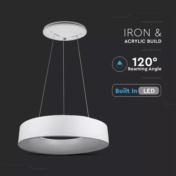 Lustră dimmabilă LED pe cablu 1xLED/30W/230V