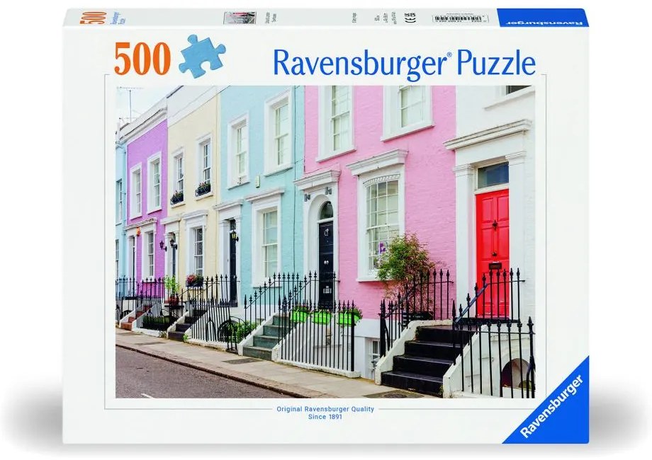 PUZZLE CASE COLORATE 500 PIESE DESIGN NOU - RAVENSBURGER (RVSPA00304)