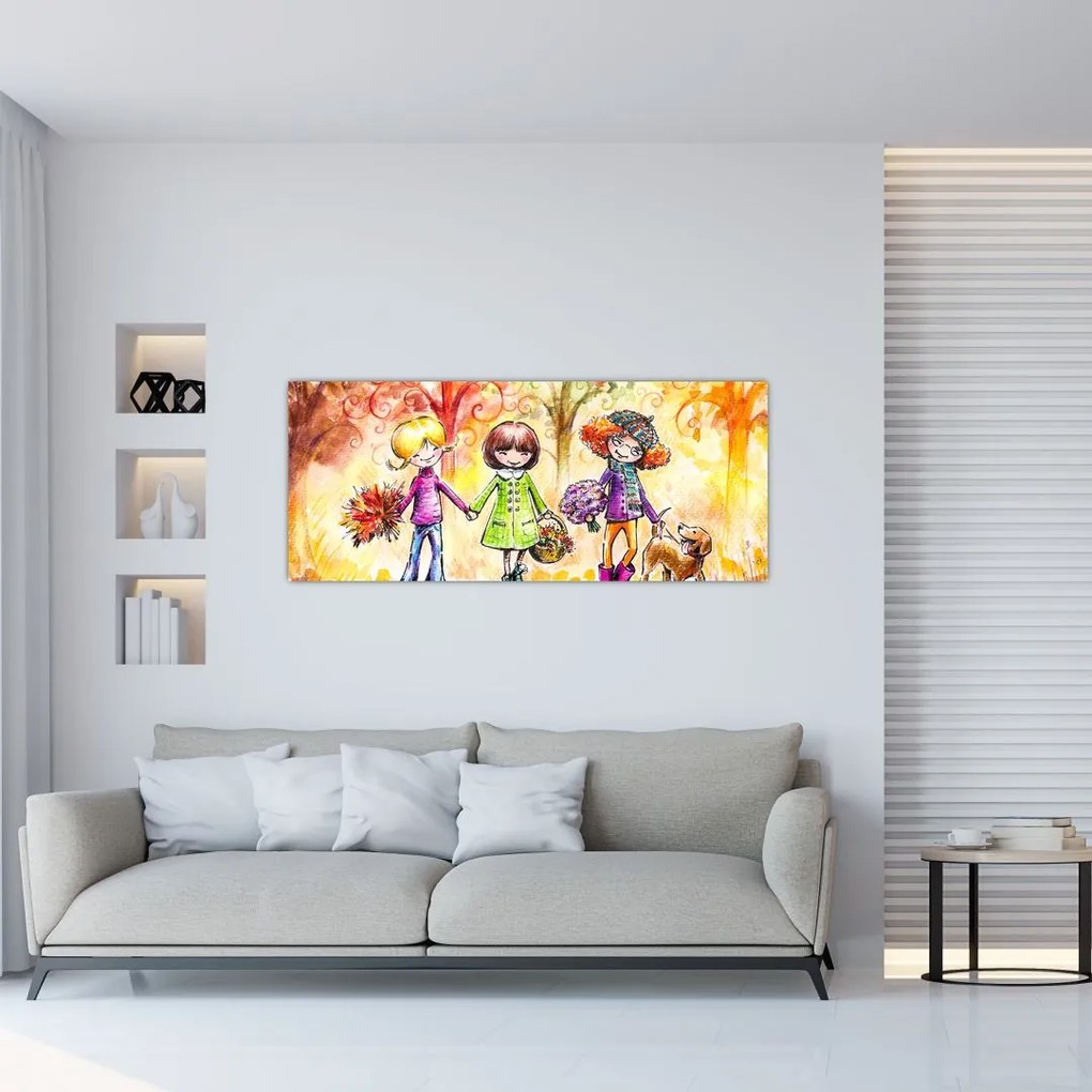 Tablou - Prietenie (120x50 cm)