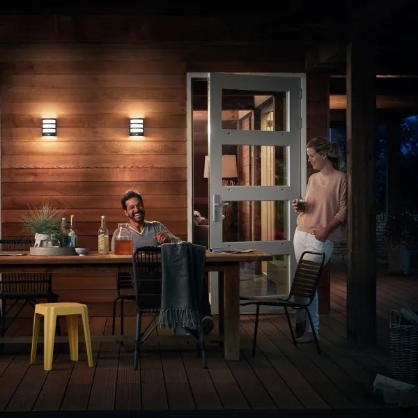 Aplică LED de exterior cu senzor PYTHON LED/6W/230V 4000K IP44 Philips