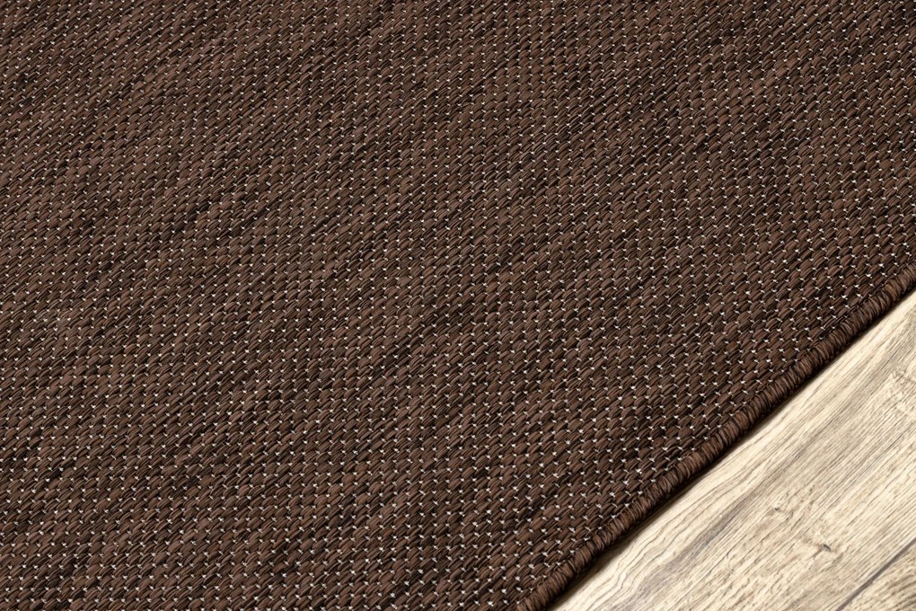 Covor SISAL SION A5165A Melanj țesute plate maro