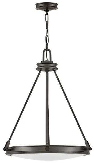Hinkley HK-COLLIER-P-BX - Candelabru suspendat pe lanț COLLIER, 4 x E14, 40 W, 230 V, Ø 54,3 cm