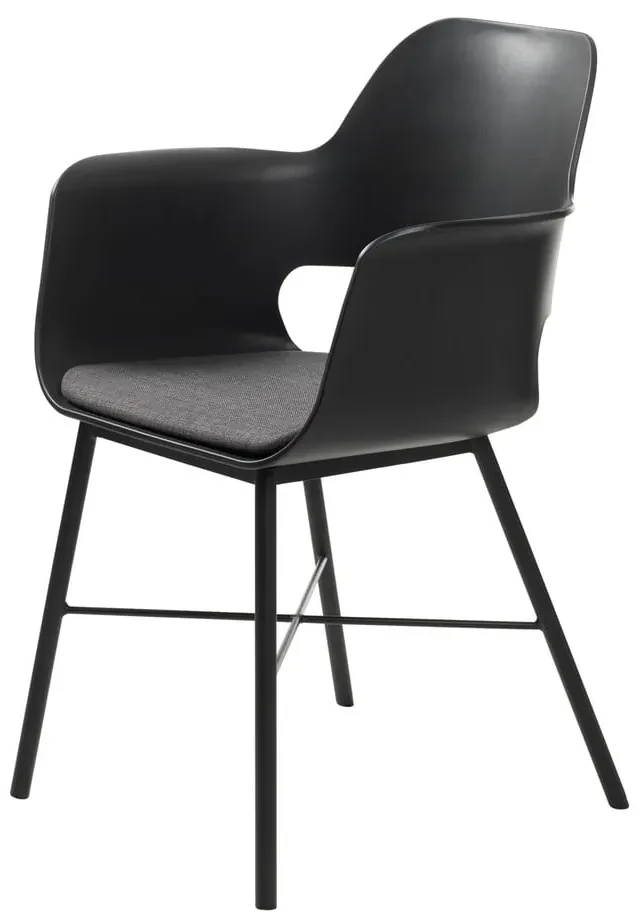 Scaun dining Unique Furniture Wrestler, negru