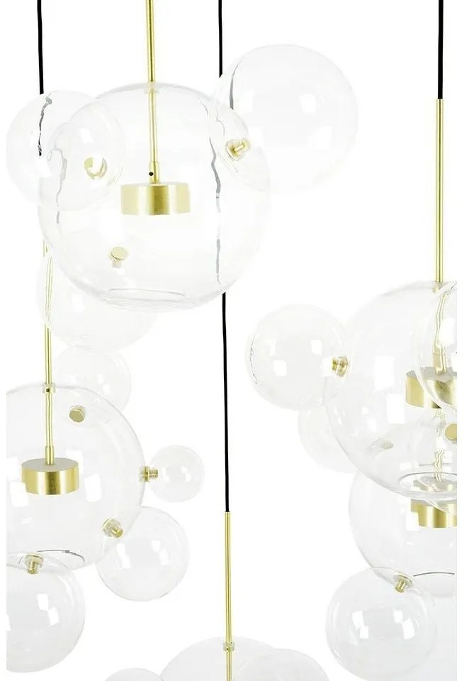 Lustra cu 5 pendule LED design modern Boliccine
