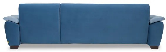 Coltar Extensibil Dreapta Novara, Albastru, 309 x 172 x 90 Cm