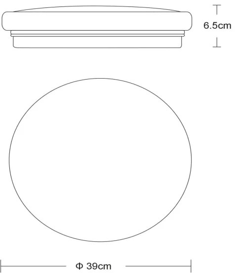 Lucide 79199/32/61 - LED Plafonieră OTIS 1xLED/32W/230V