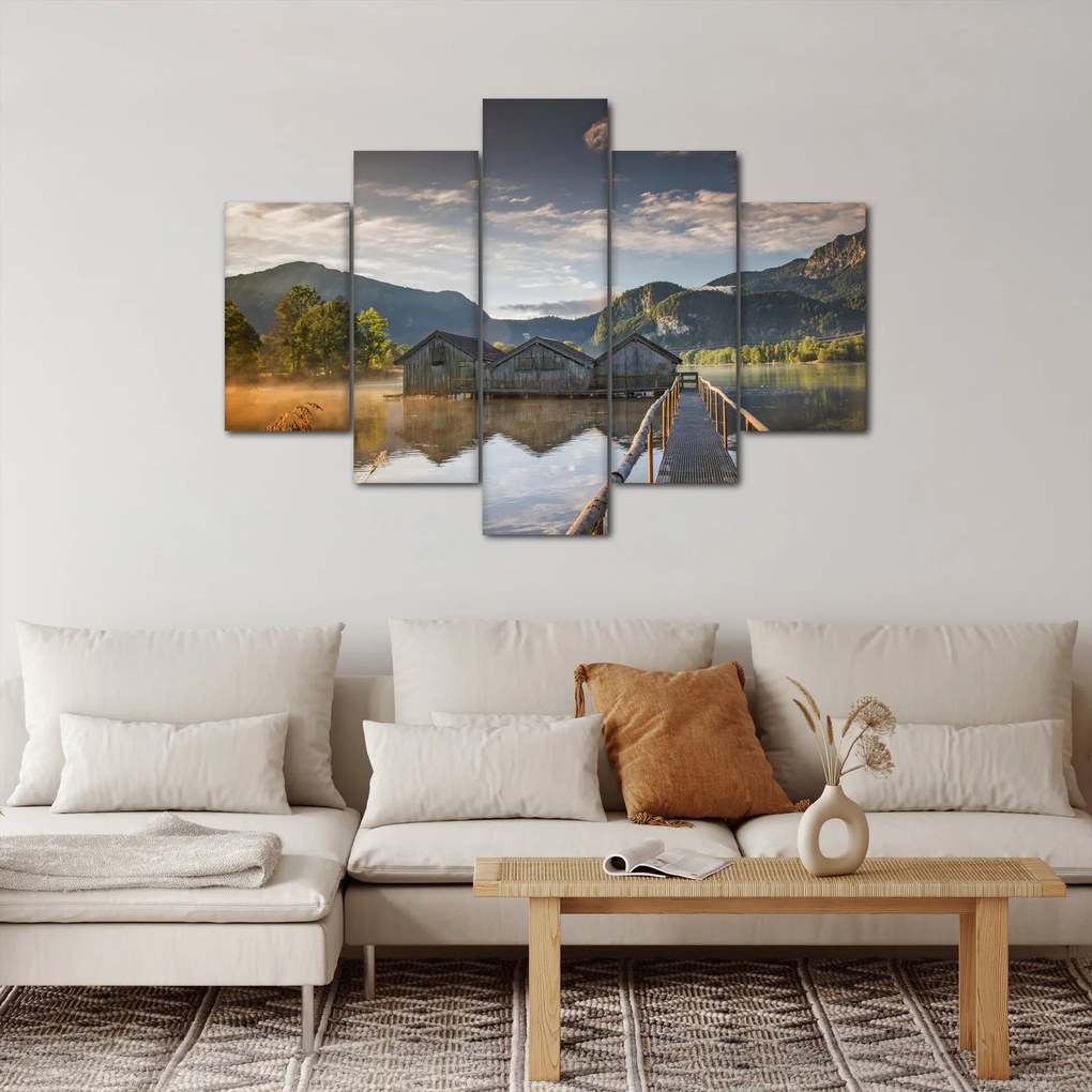 Tablou cu lac (150x105 cm)