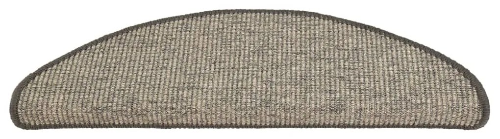 Covorase scari autoadezive, 15 buc., gri bej, 65x25 cm 15, gri si bej, 65 x 25 cm