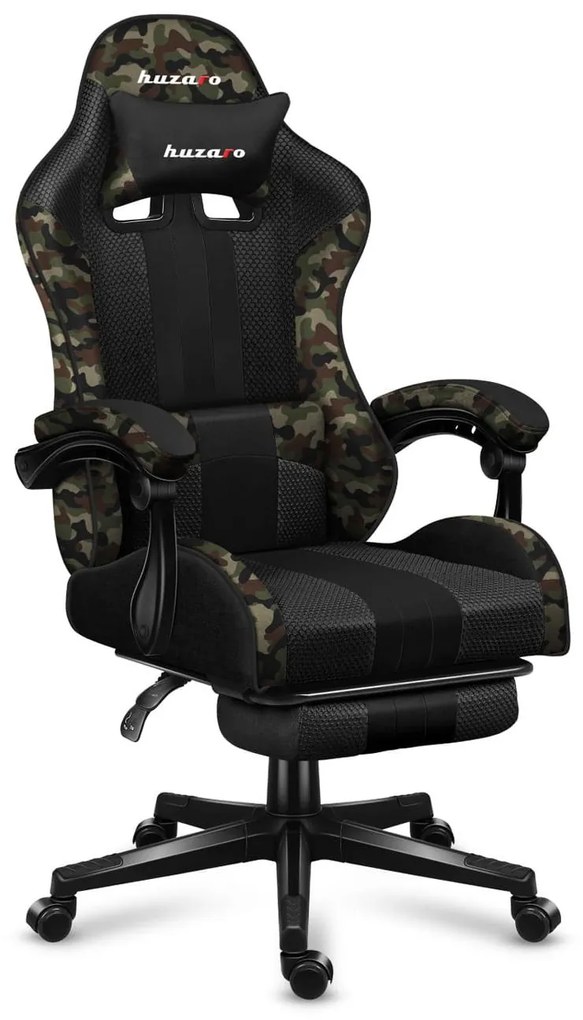 Fotoliu gaming Fusion 4.7 (negru + camuflaj). 1087475