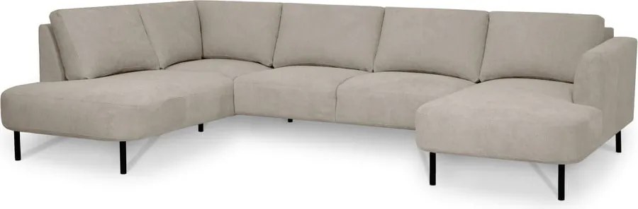 Colțar bej (cu colț pe partea stângă /în formă de "U") Hero – Scandic