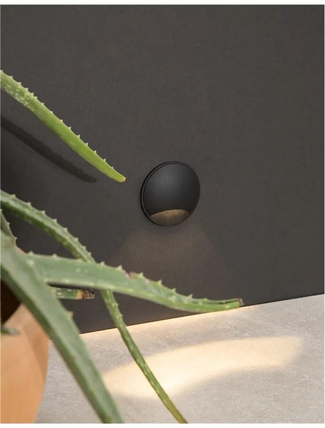 Mini Aplica LED ambientala / incastrabila de iluminat exterior IP65 JOYA I