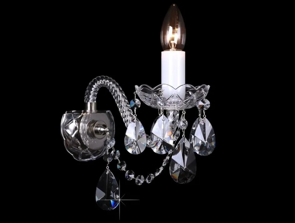 Aplica de perete cu 1 brat, cristal Bohemia N21 120/01/1-A