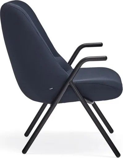 Fotoliu Teulat Dins, înălțime 90 cm, albastru închis