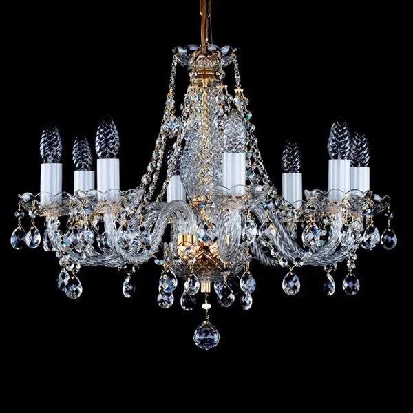 Candelabru Cristal Bohemia Exclusive 8 brate, diam. 56cm Magda VIII CE