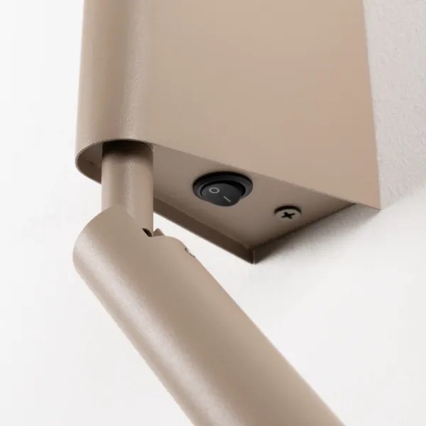 Brilagi - Aplică spot de perete LED VIXON LED/3W/230V + LED/5W bej CRI 90