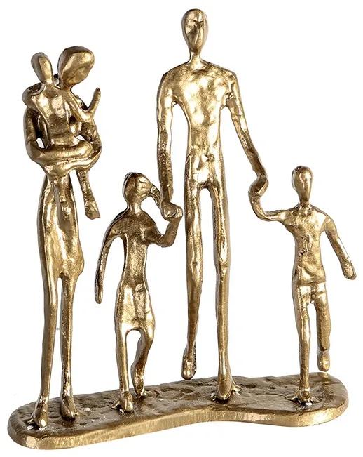 Figurina FAMILY, metal, 19X16X4 cm