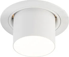 Spot încastrat inteligent alb, înclinabil, cu WiFi GU10 - Installa