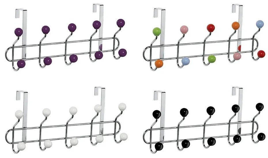 Cuier de ușă roșu-argintiu din metal 41 cm – Premier Housewares