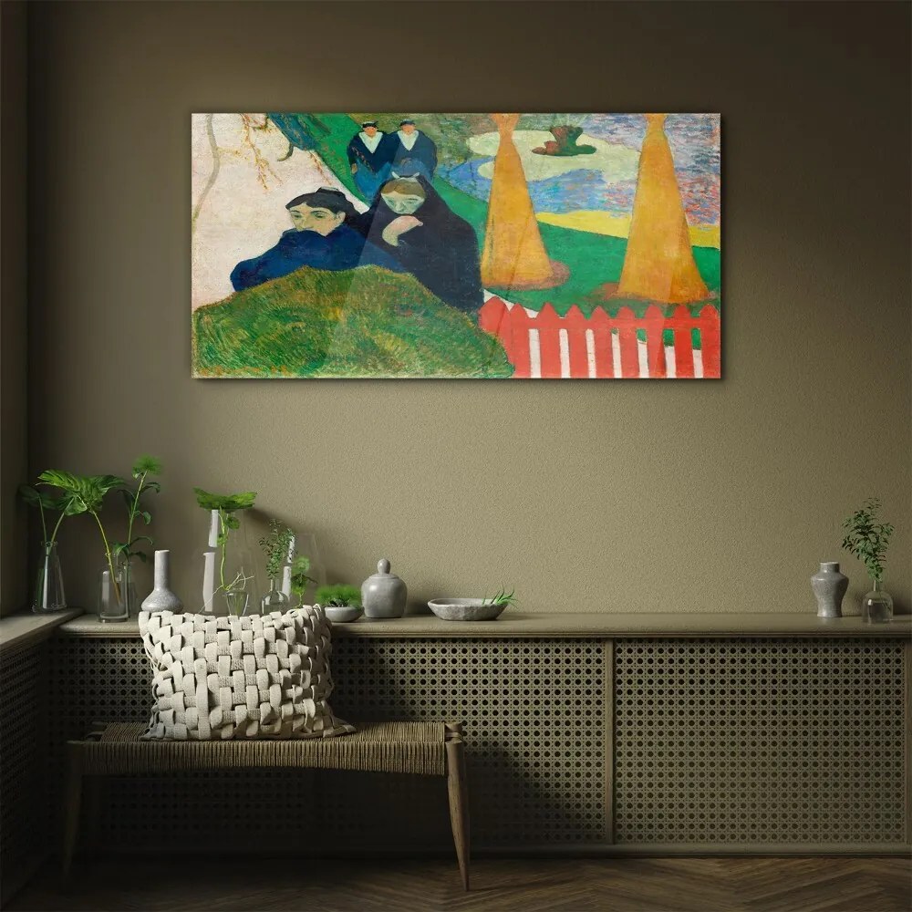 Tablou sticla Arlésiennes Gauguin