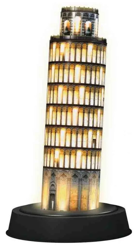 PUZZLE 3D LED TURNUL DIN PISA, 216 PIESE - RAVENSBURGER (RVS3D12515)