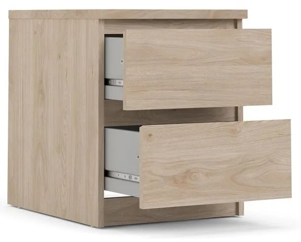 Noptieră cu aspect de lemn de stejar Naia - Tvilum