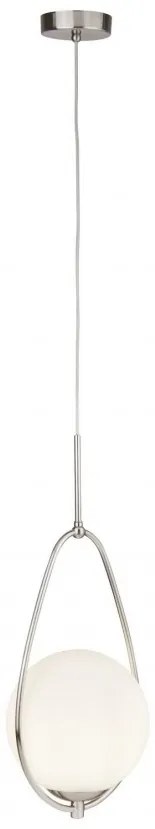 Lustra / Pendul design modern Avalon silver / opal 9171-1SS SRT