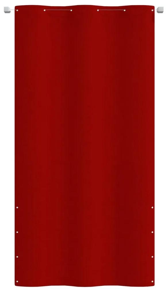 Paravan de balcon, rosu, 120 x 240 cm, tesatura oxford Rosu, 120 x 240 cm