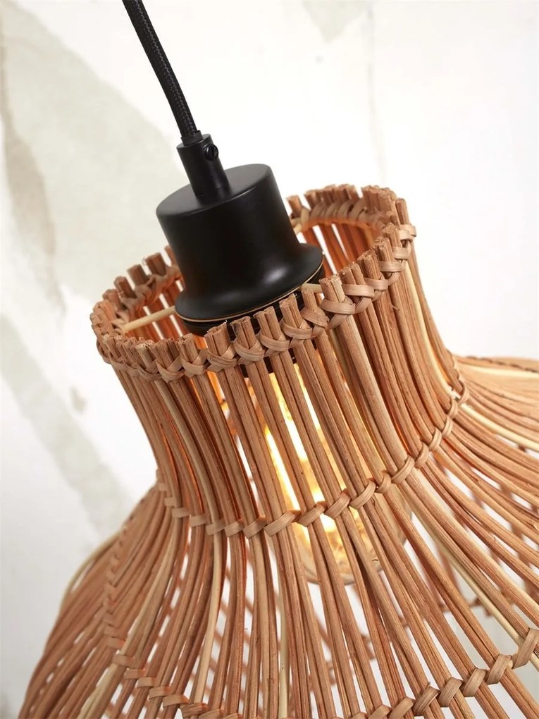 Lustra/ Pendul eco din ratan Kalahari nat