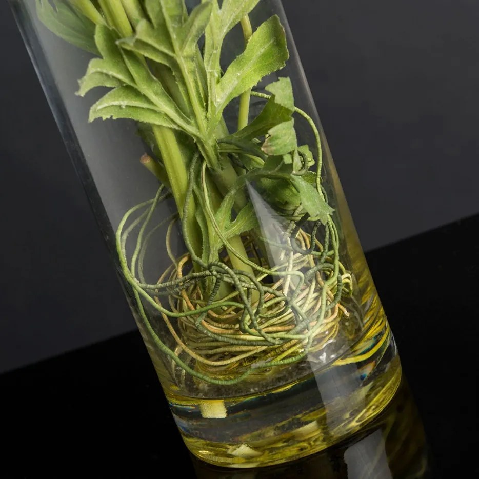 Aranjament floral elegant, design LUX RANUNCOLO portocaliu