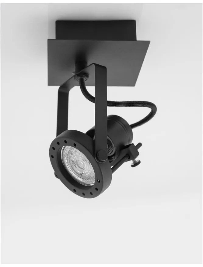 Aplica cu spot directionabile SALVA negru NVL-9155101
