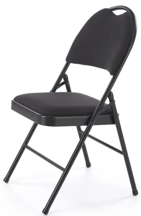 Scaun pliabil K566 negru H86 cm