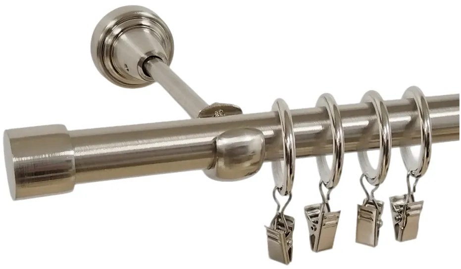Galerie simpla DOP /19 - inox (Alege marime: 280 cm)