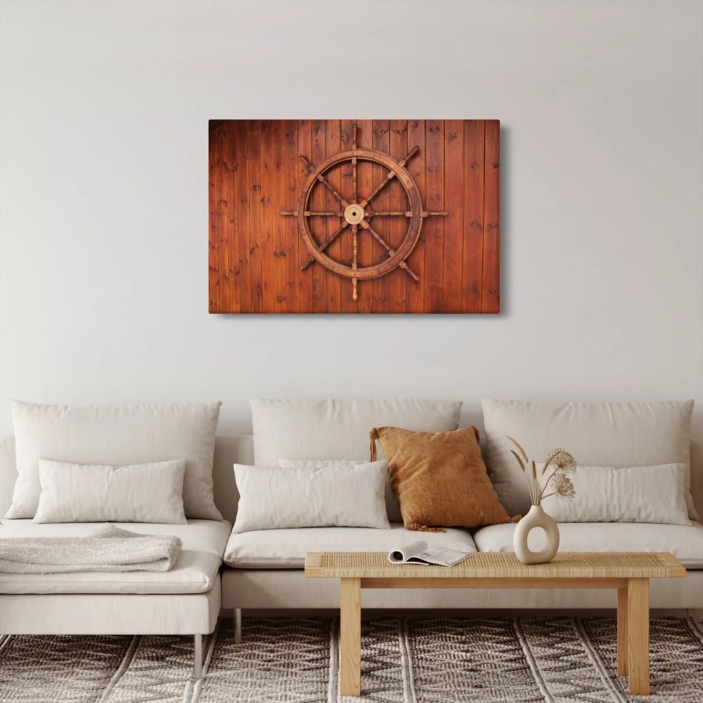 Tablou cu cârmă (90x60 cm)