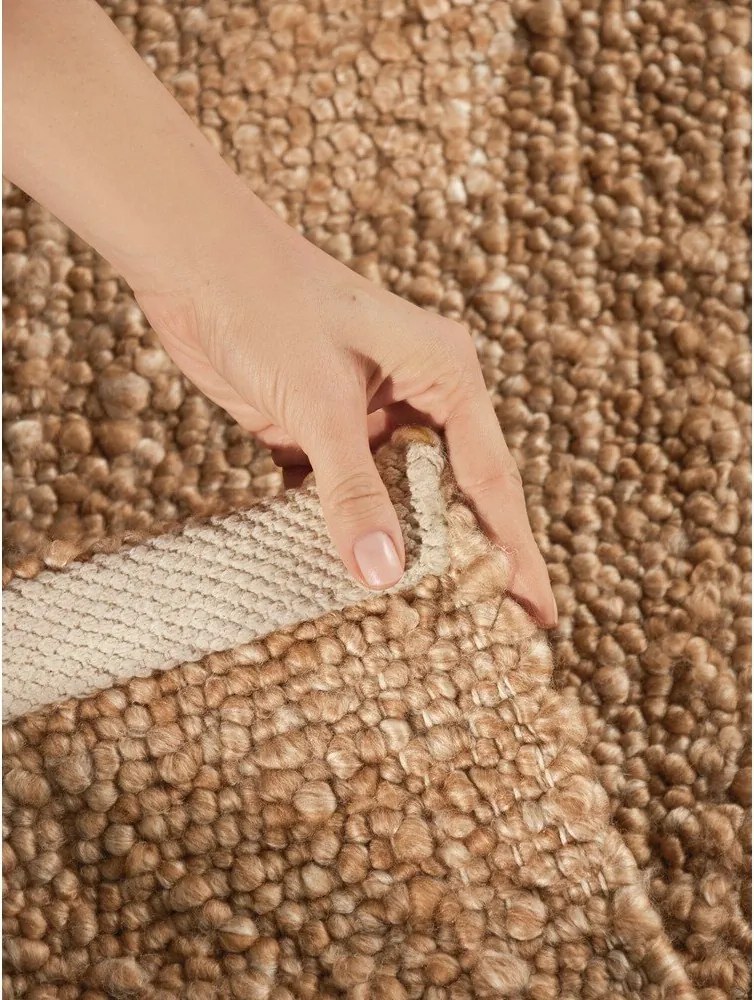 Covor bej țesut manual din material bouclé 120x170 cm Notting Hill Portobello – Ted Baker