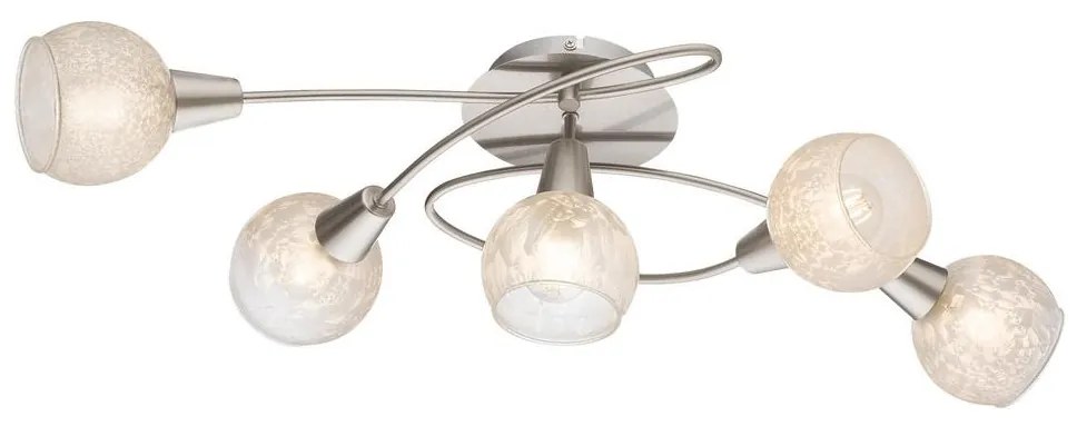Globo 54987-5 - Lustră aplicată CALIFORNIA 5xE14/40W/230V