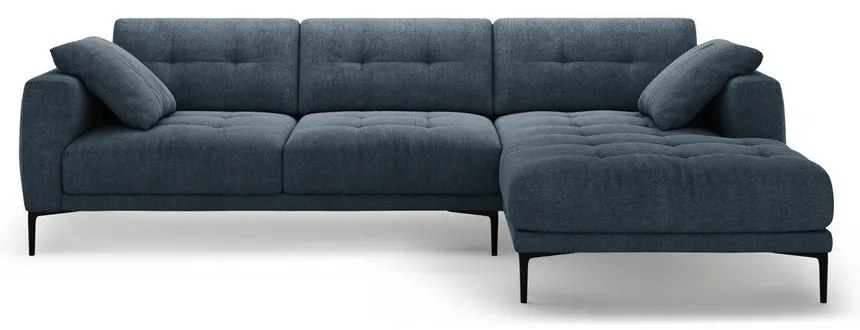 Colțar albastru închis (cu colț pe partea dreaptă/cu șezlong) Bemy – Micadoni