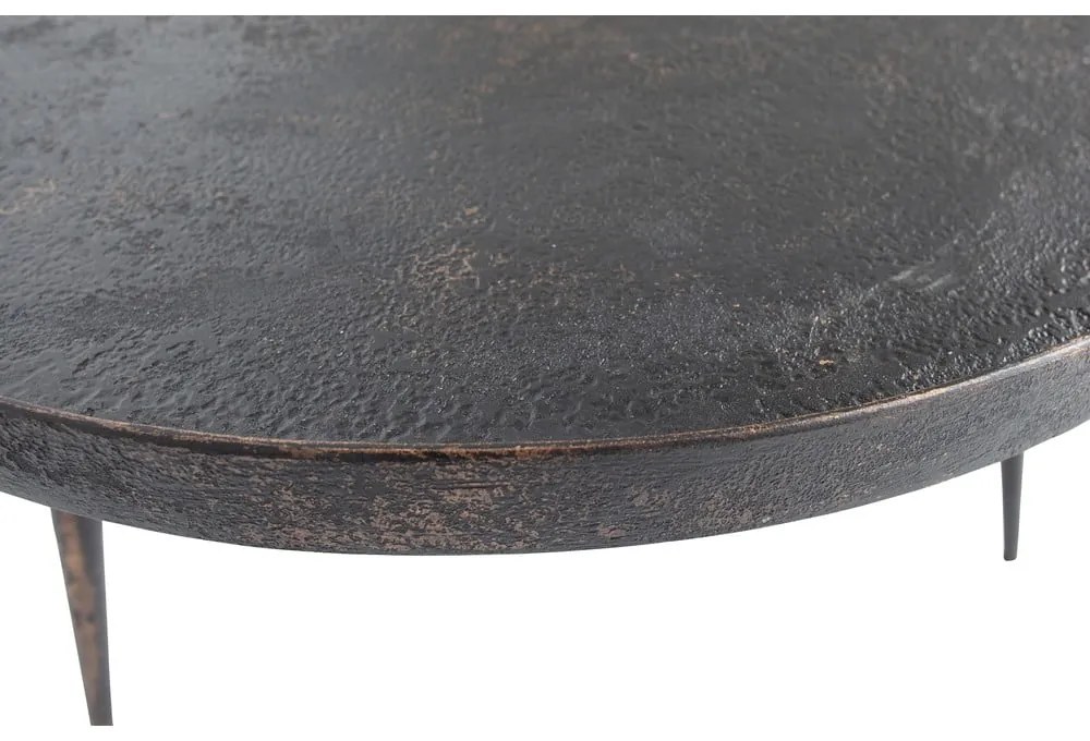 Măsuță auxiliară BePureHome Bounds, ø 58 cm, negru