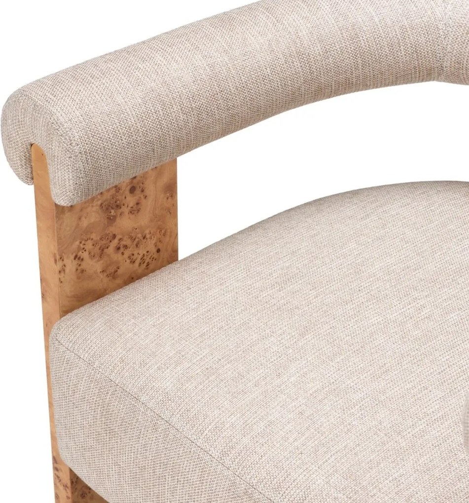 Scaun design LUX, Furnir Burl Mappa, Maro, Percy