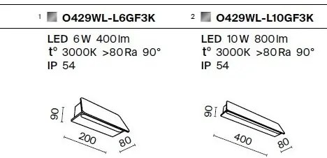 Aplica LED ambientala pentru exterior IP54 Trupp