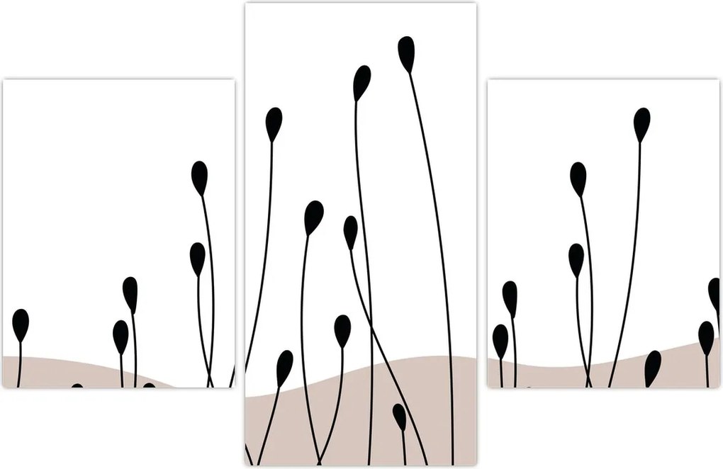 Tablou - Pajiște grafică N⁰1 (90x60 cm)