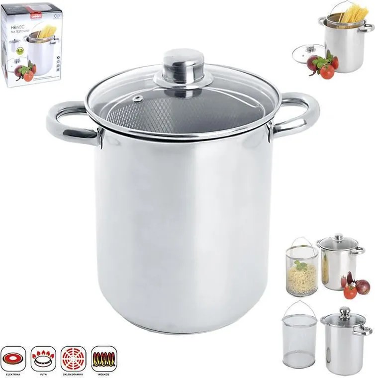 Orion Oală din inox pentru paste