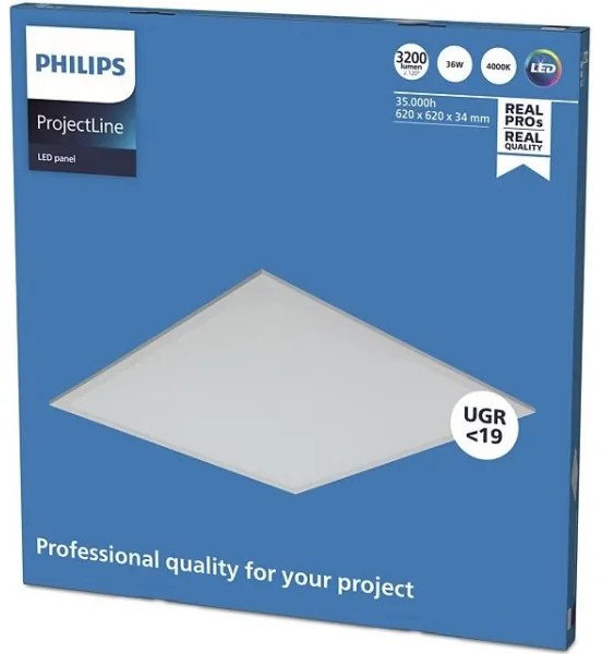 Philips - Panou LED încastrat PROJECTLINE LED/36W/230V 62x62 cm